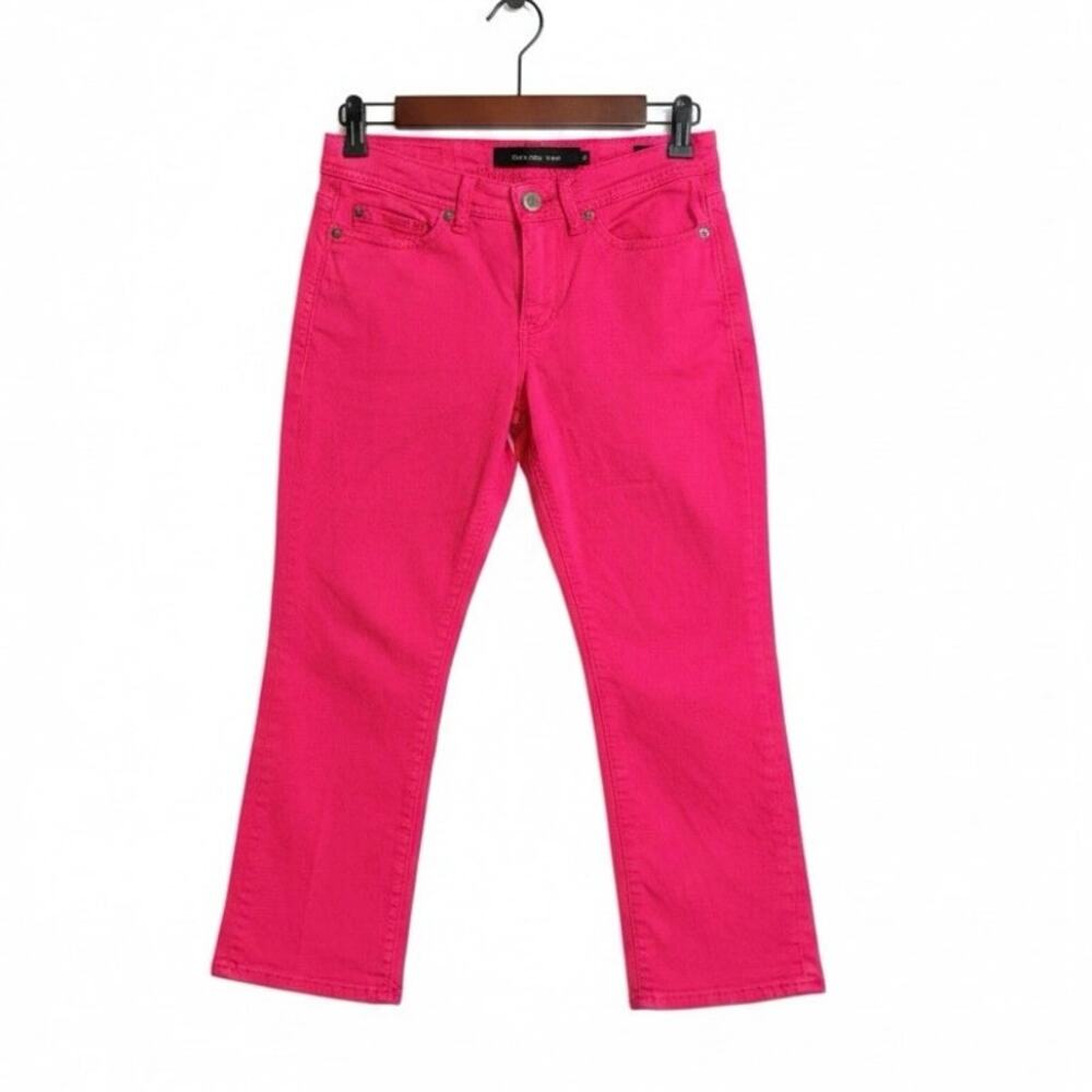 Calvin Klein Jeans Hot Pink Skinny Crop Jeans Size 4